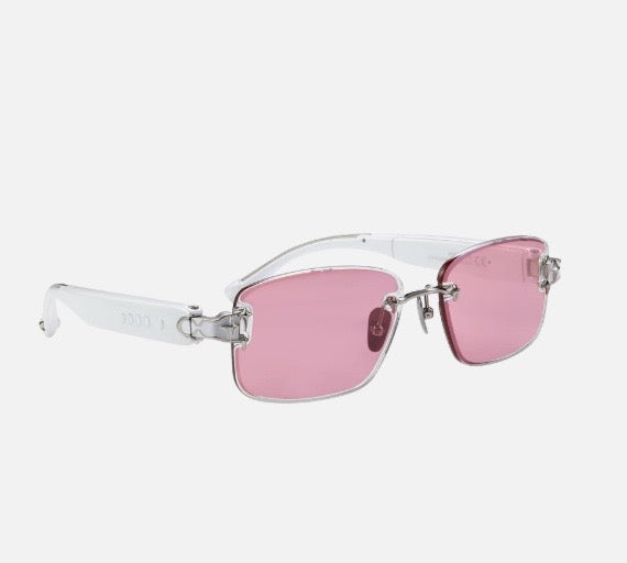 White Color Changing Glasses